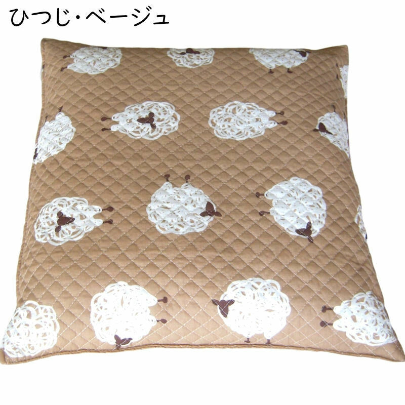 カラフルボタニカル柄座布団カバー 55×59cm クッションカバーzq55