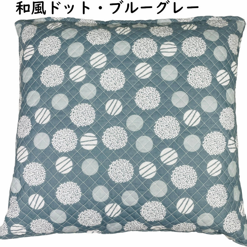 カラフルボタニカル柄座布団カバー 55×59cm クッションカバーzq55