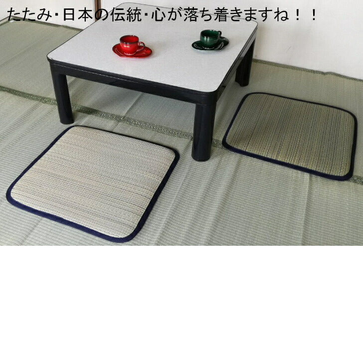 天然素材 い草上敷き 6帖 畳表カバー 和室・客間・応接間に