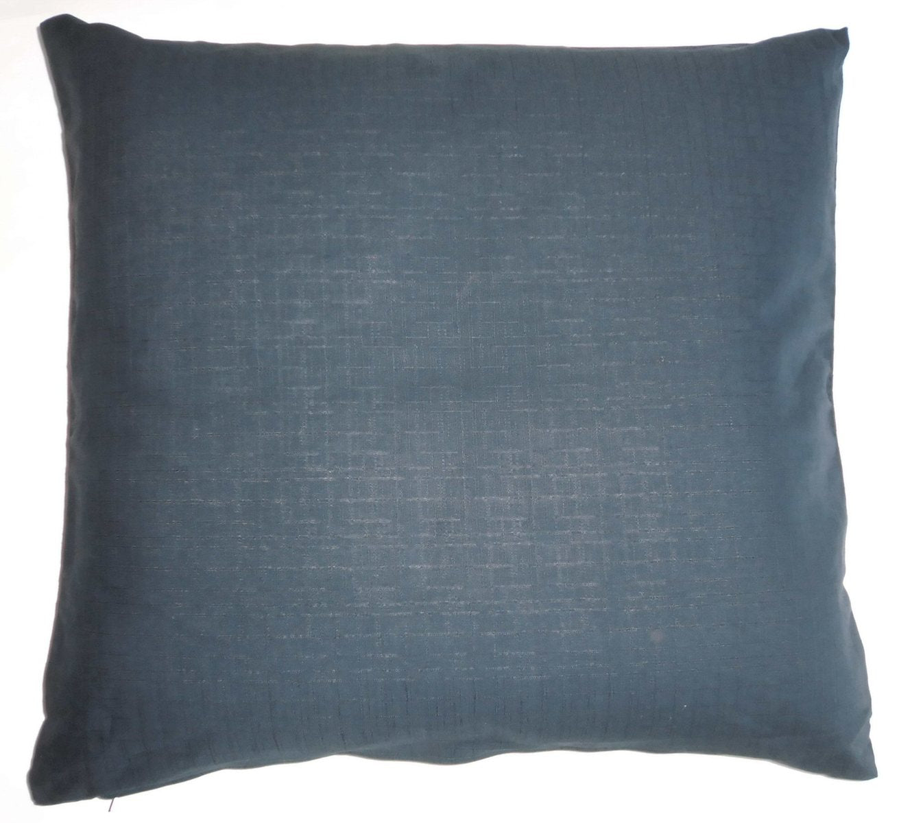 日本製座布団カバー 55×59cmつむぎ調無地綿100%zw55(ネイビー)