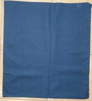 日本製座布団カバー 55×59cmつむぎ調無地綿100%zw55(ネイビー)