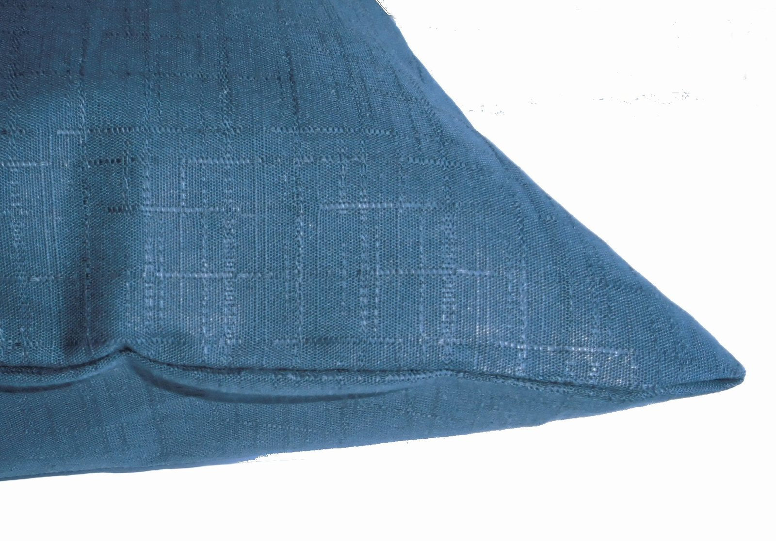 日本製座布団カバー 55×59cmつむぎ調無地綿100%zw55(ネイビー)