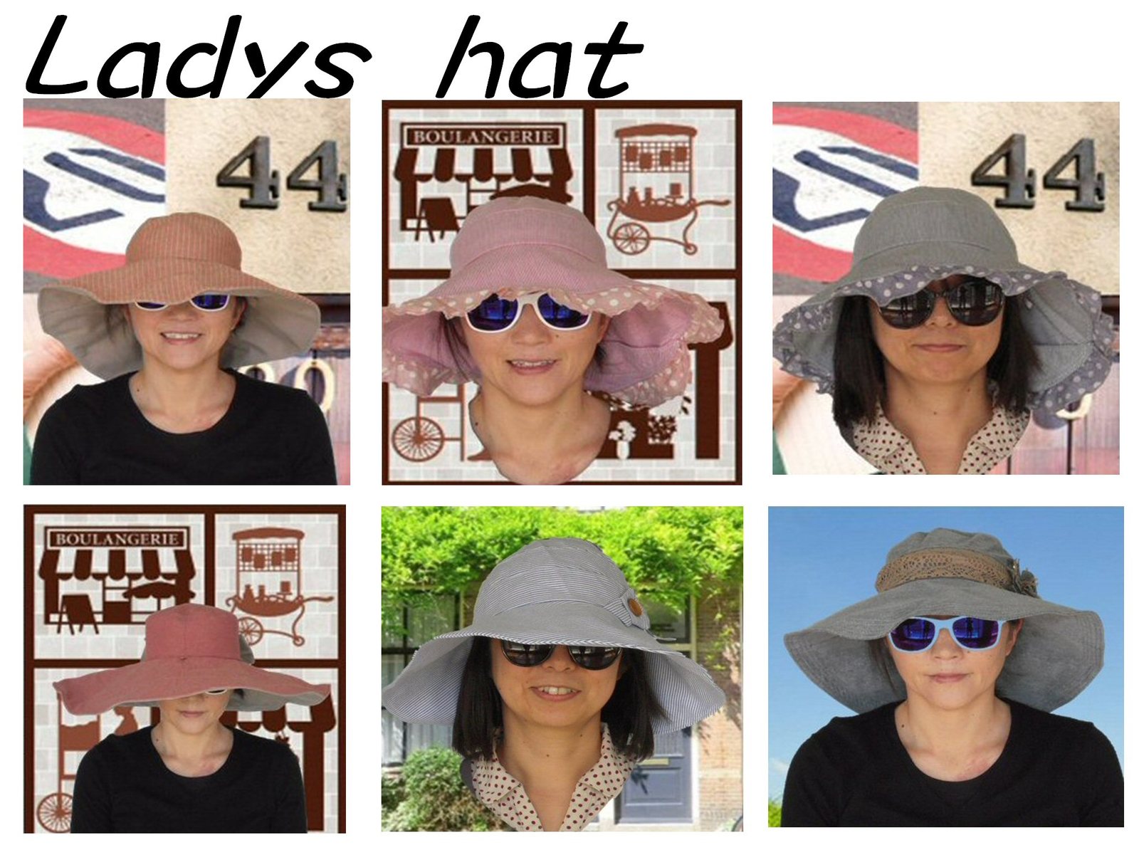 レディースハット つば広 UVカット 折りたたみ 携帯便利 紫外線対策