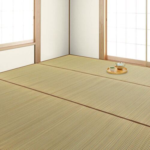 天然素材 い草上敷き 6帖 畳表カバー 和室・客間・応接間に