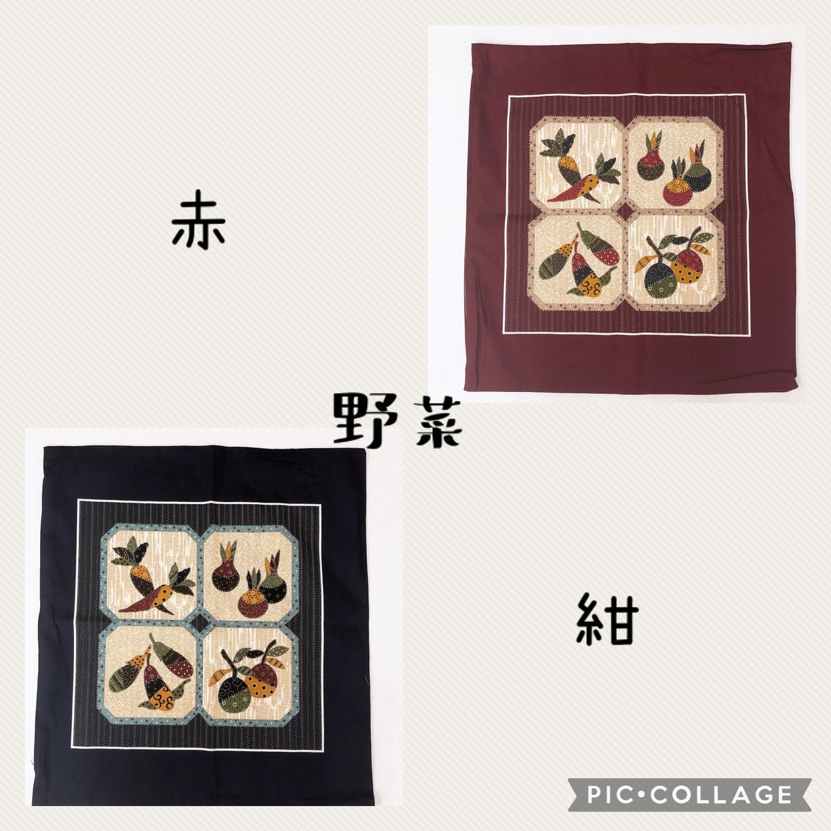 日本製綿100%座布団&クッションカバー 55×59cm(7柄)銘仙判&しぼり加工