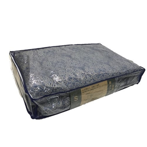 ペイズリー柄 ボリューム◎三層綿 敷き布団 シングル100cmx200cm 厚10cm 全4色