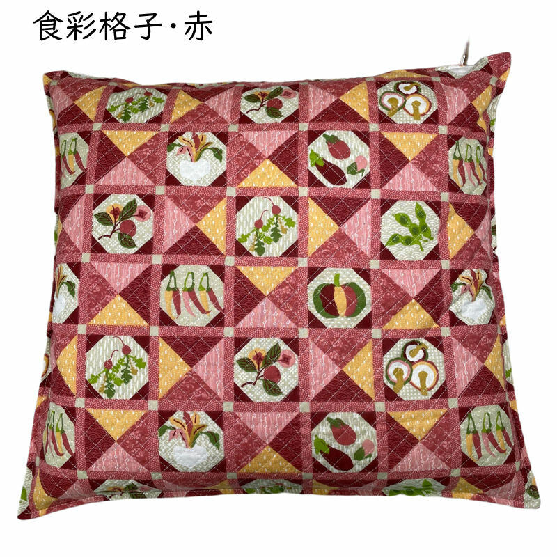 座布団カバー 55×59cm 柄プリント