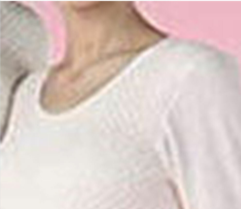 【ひだまり極】暖か 極 婦人 8分袖/長袖シャツ ピーチ 健康肌着 M/L/LL