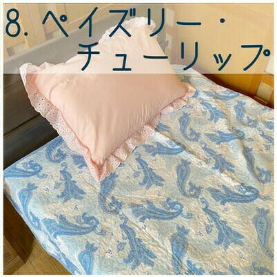 敷きパッド ダブル 140CM×205CM 綿100% 春夏向け