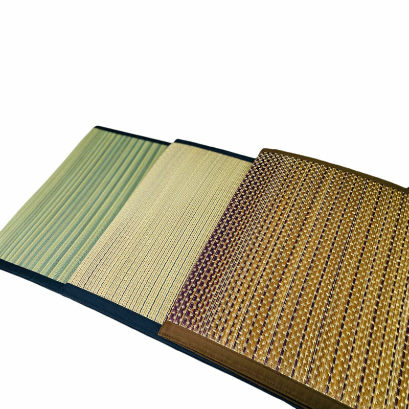 カワチより返品予定あり い草長座布団 座布団 55x110cm 2つ折りタイプ