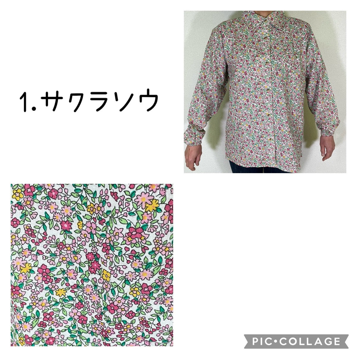 婦人 ブラウス 園芸 シャツ【フリーサイズ】選べる5柄