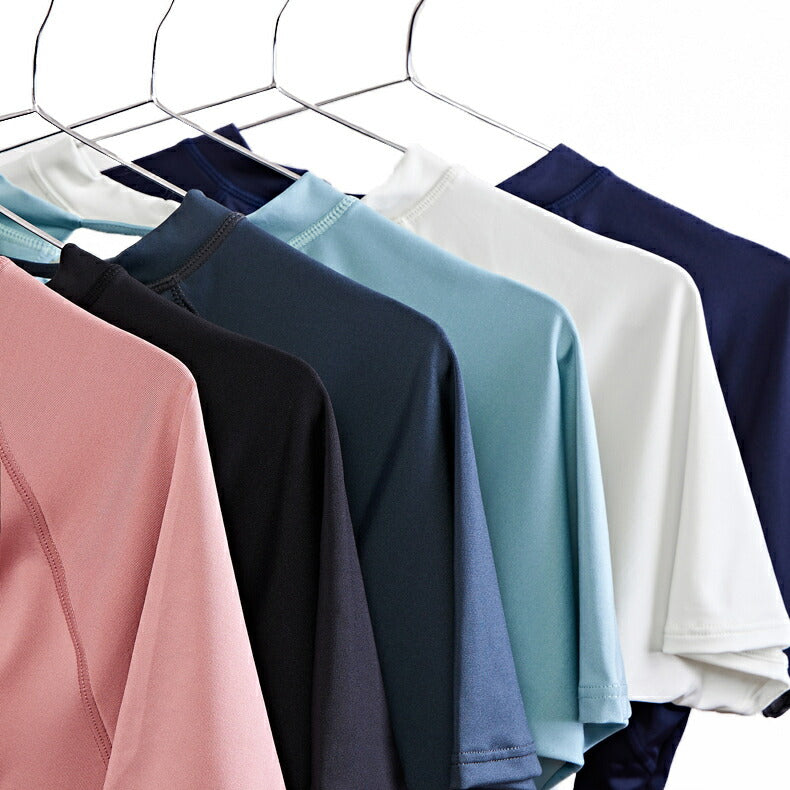 ヨガウェア トップス 半袖無地