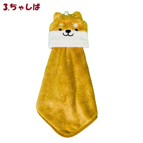 マスコットタオル WAKUWAKU ANIMAL シンプルかわいいタオル 20cm×38cm