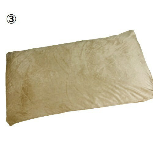 大判 長座布団カバー 68×120cm 起毛 プリント柄 ふわふわあったか