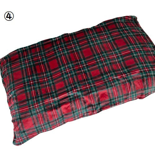 大判 長座布団カバー 68×120cm 起毛 プリント柄 ふわふわあったか