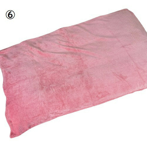 大判 長座布団カバー 68×120cm 起毛 プリント柄 ふわふわあったか