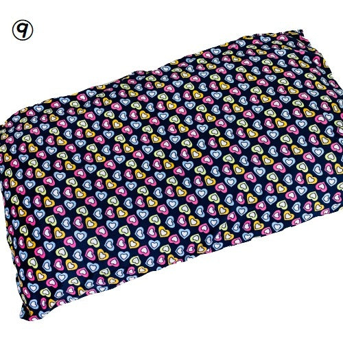 大判 長座布団カバー 68×120cm 起毛 プリント柄 ふわふわあったか