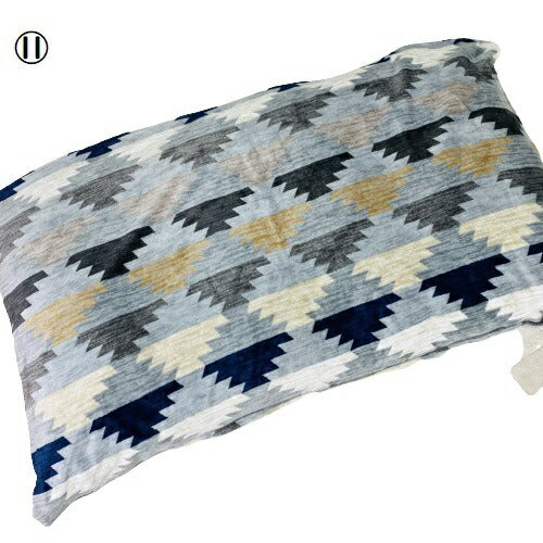 大判 長座布団カバー 68×120cm 起毛 プリント柄 ふわふわあったか