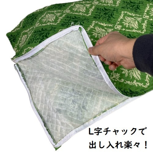 長座布団カバー 大判 68×120cm キルト プリント柄