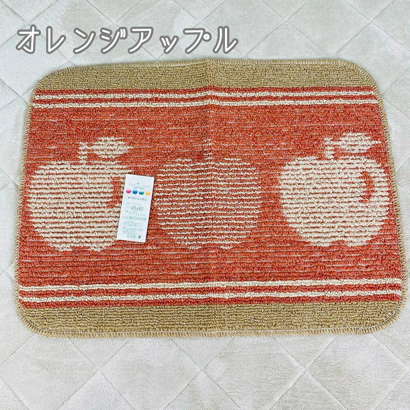 インテリアマット 45×120ｃｍ 日本製 丸洗いOK 滑り止め加工 キッチンに◎