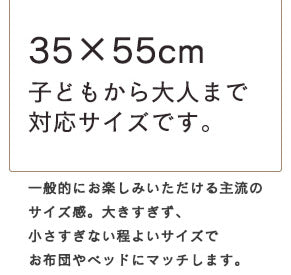 そば枕 筒型カバー付き 35×50cm 通気性良好 ボリュームタイプ 全2色