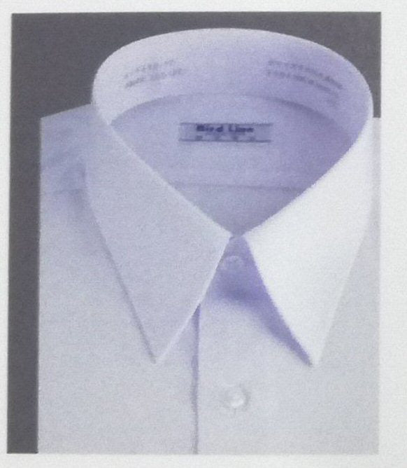 男子スクールシャツ 半袖（白） B体 2枚組 150-180cmゆったりサイズ 形態安定 防汚加工