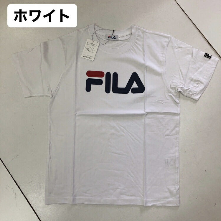【FILA】 Tシャツ M Lサイズ ネイビー ブラック
